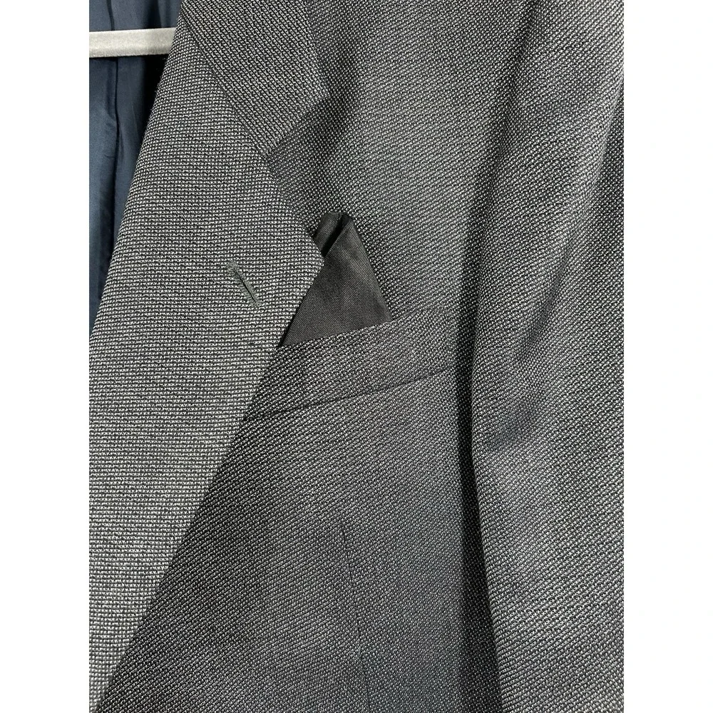 Angelo Mens Clothier Slate Gray Blazer Milan Rome NY Modern Fit‎ GIOVANI S42